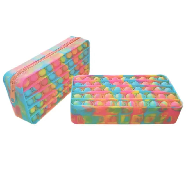 Pop Its Pencil Case And Notebook