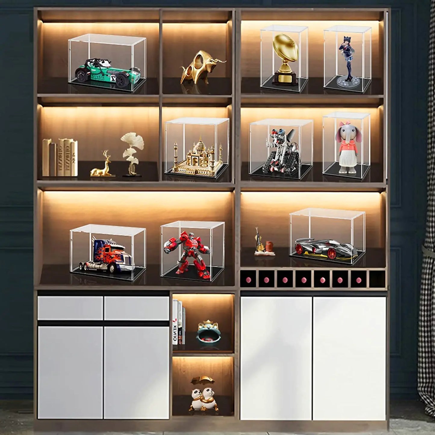 Clear Acrylic Display Case Countertop Box