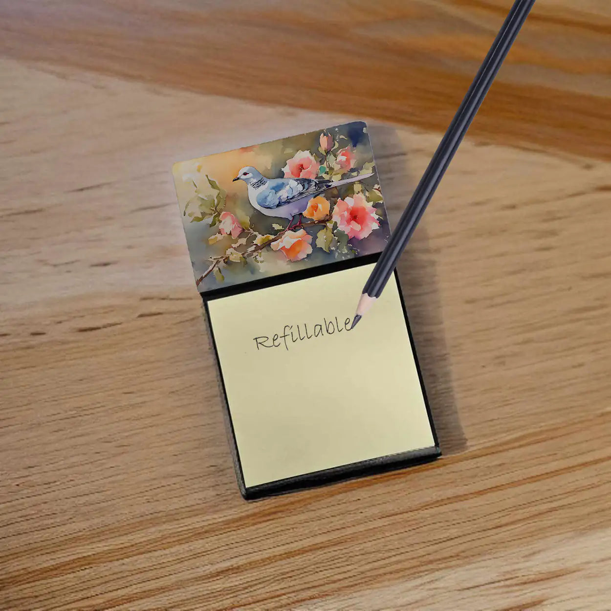 Dove Sticky Note Holder