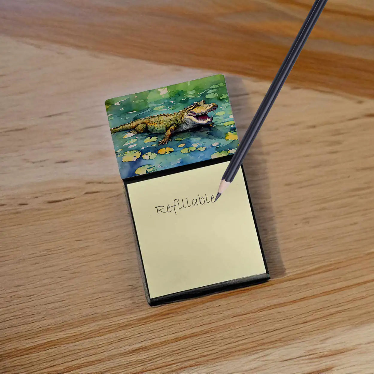 Alligator Sticky Note Holder