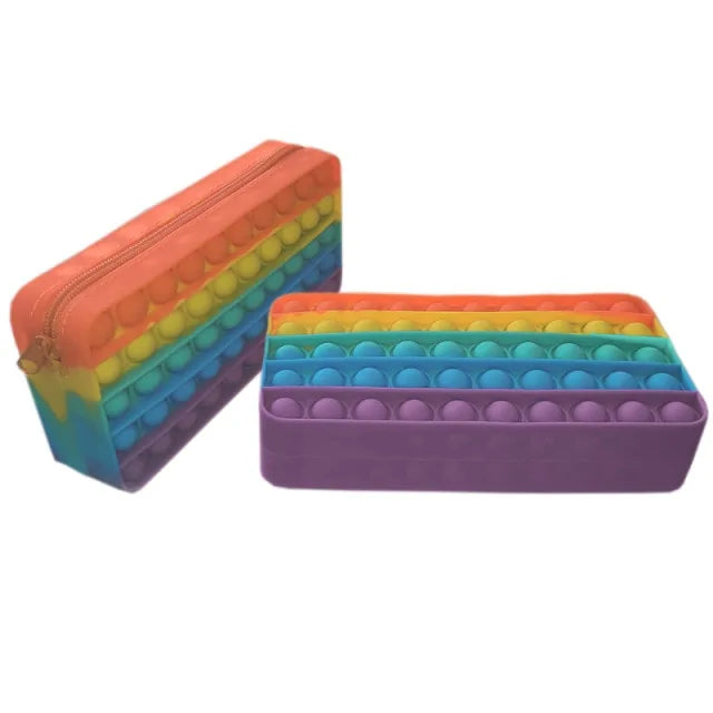 Pop Its Pencil Case And Notebook