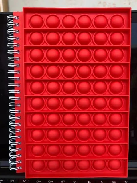Pop Its Pencil Case And Notebook