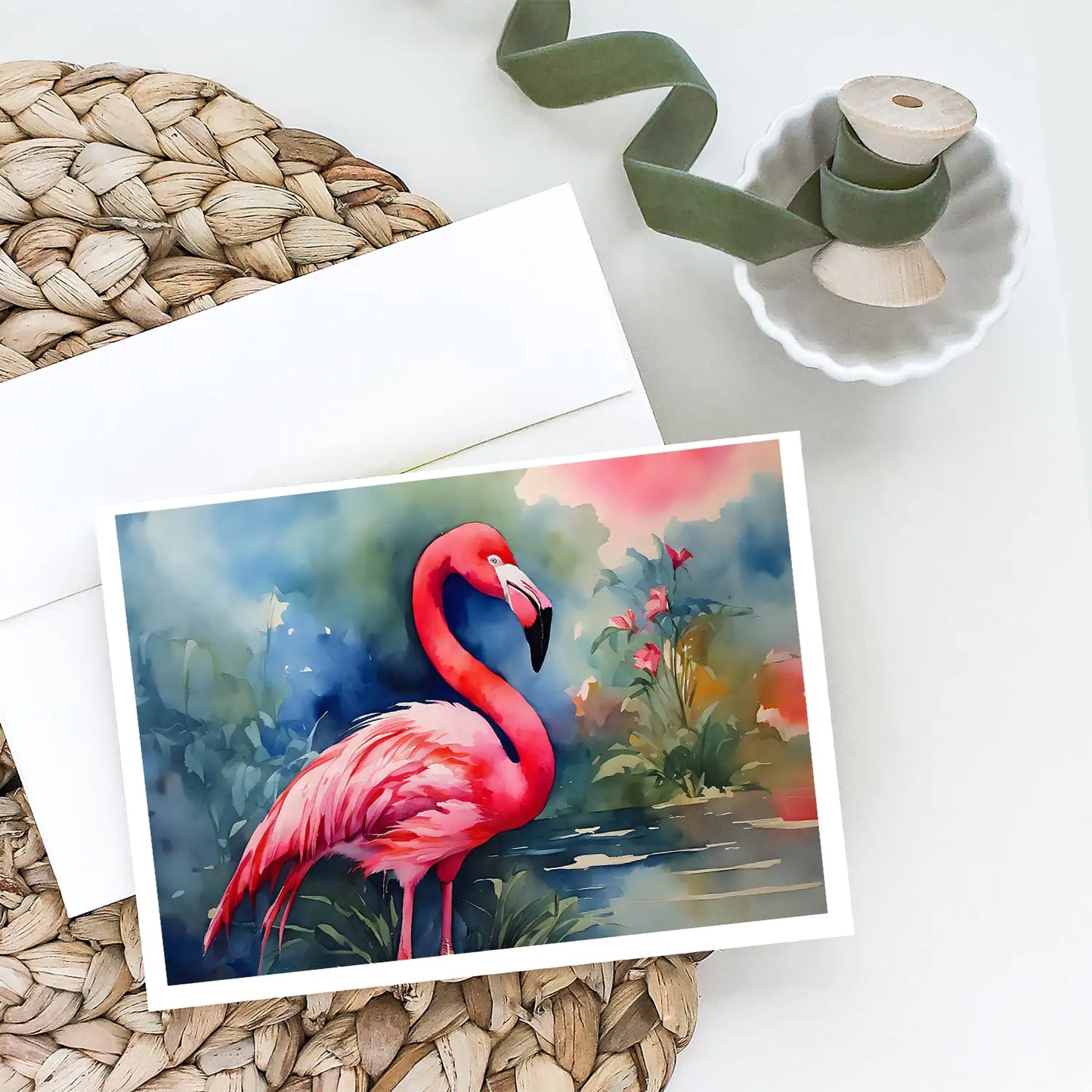 Flamingo Greeting Cards
