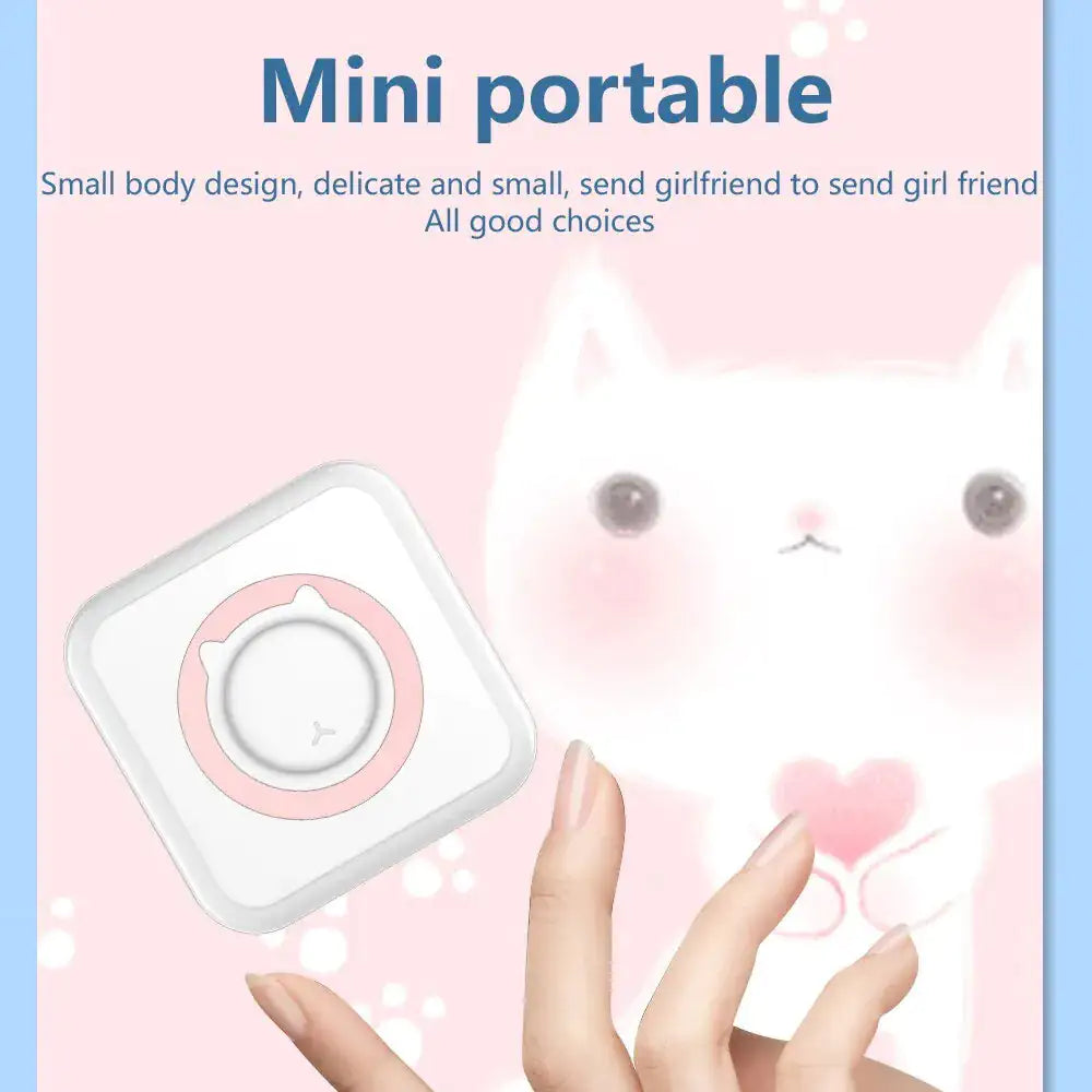 Portable Thermal Sticker Printer