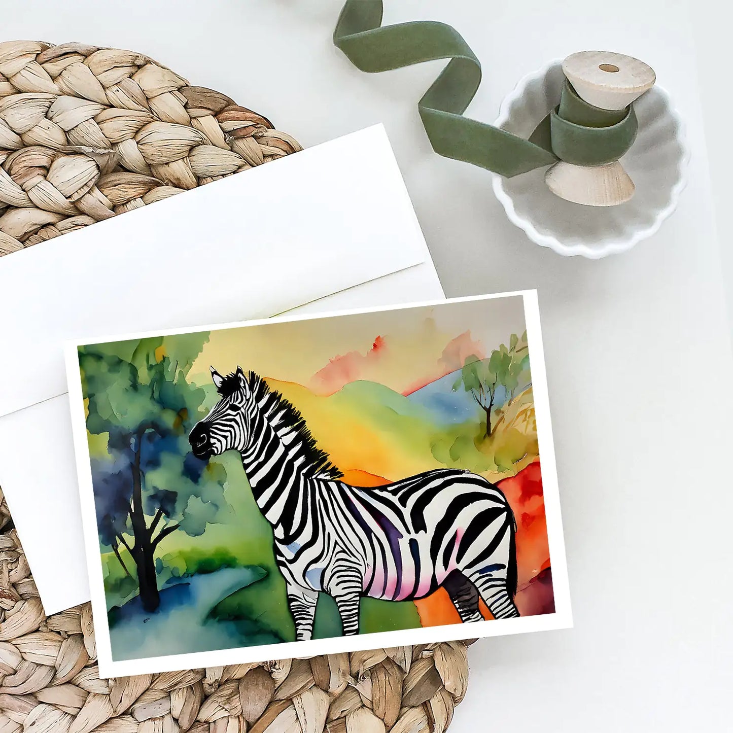 Zebra Greeting Cards