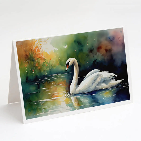 Swan Greeting Cards