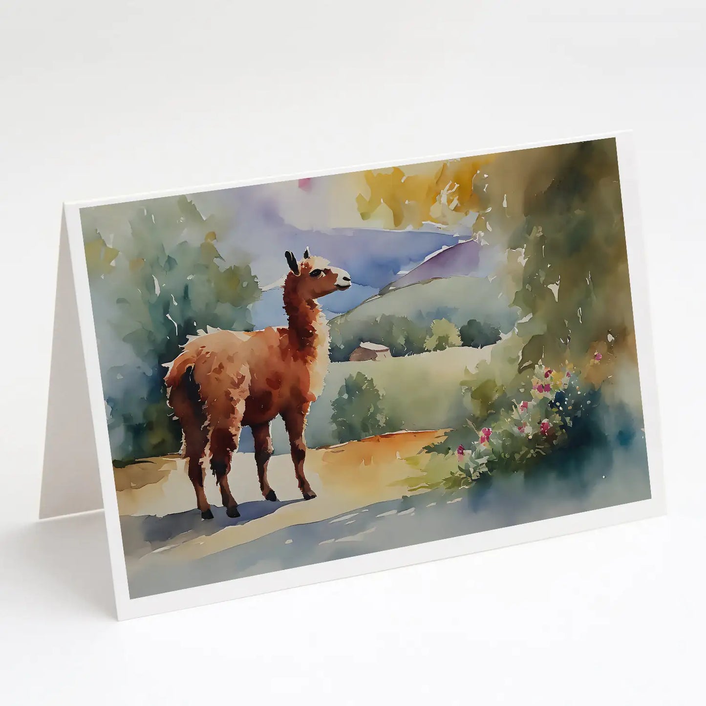 Llama Greeting Cards