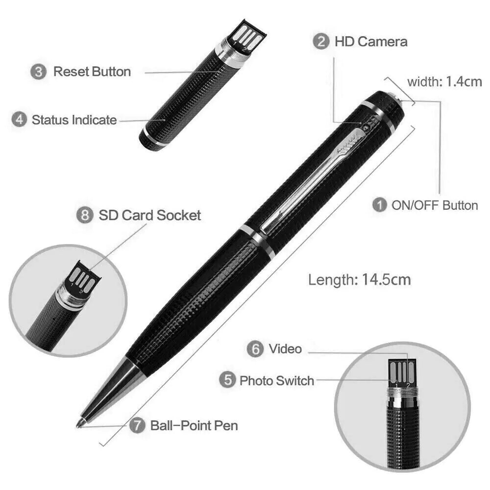 Hidden Camera Pen