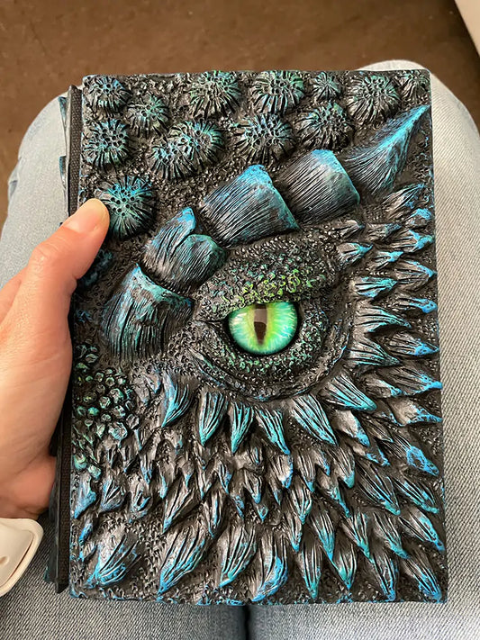 3D Dragon Embossed Diary