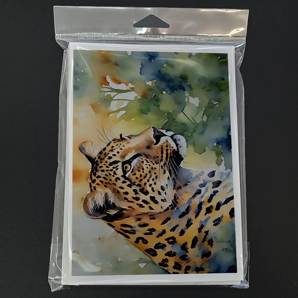 Leopard Greeting Cards