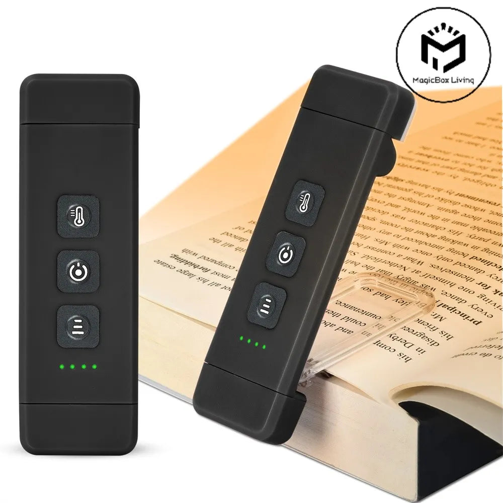 Clip-on Bookmark Book Light With Timer