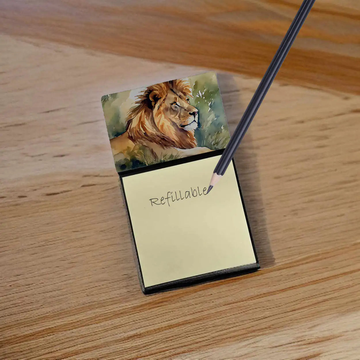 Lion Sticky Note Holder