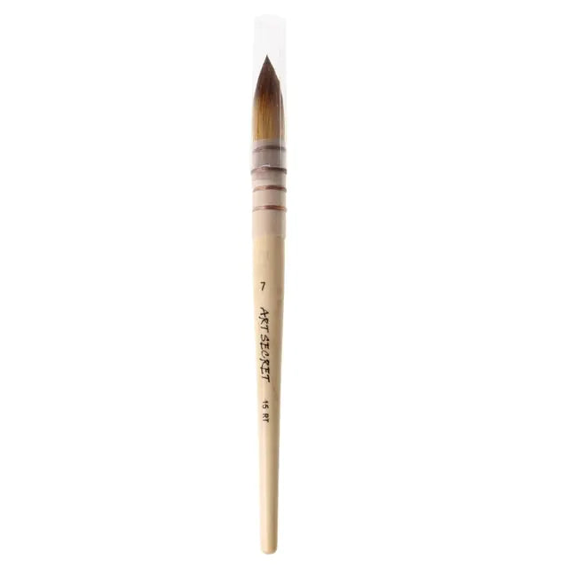 Handmade Squirrel Hair Watercolor Paint Brush: Premium Art Supplies