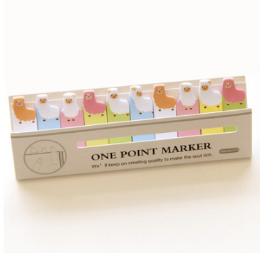 Cartoon Animal Sticky Notes - Creative Notepad