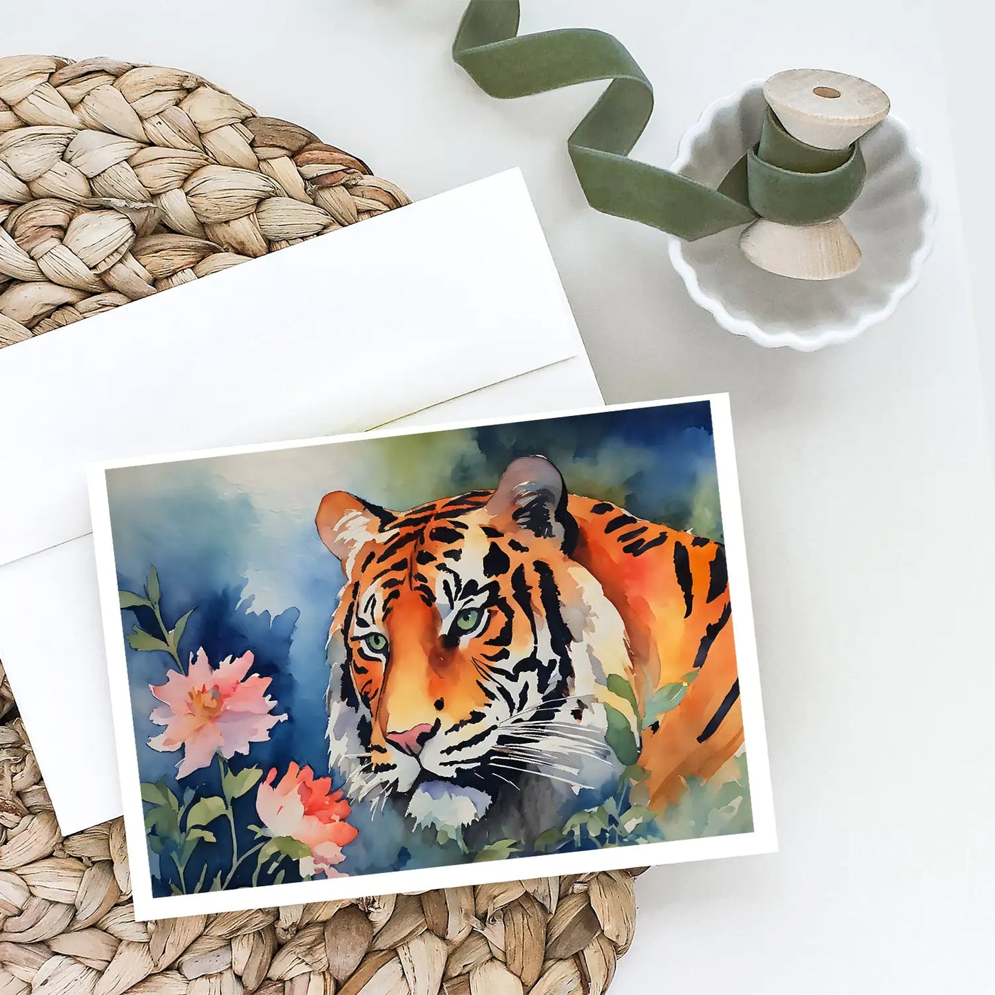 Tiger Greeting Cards