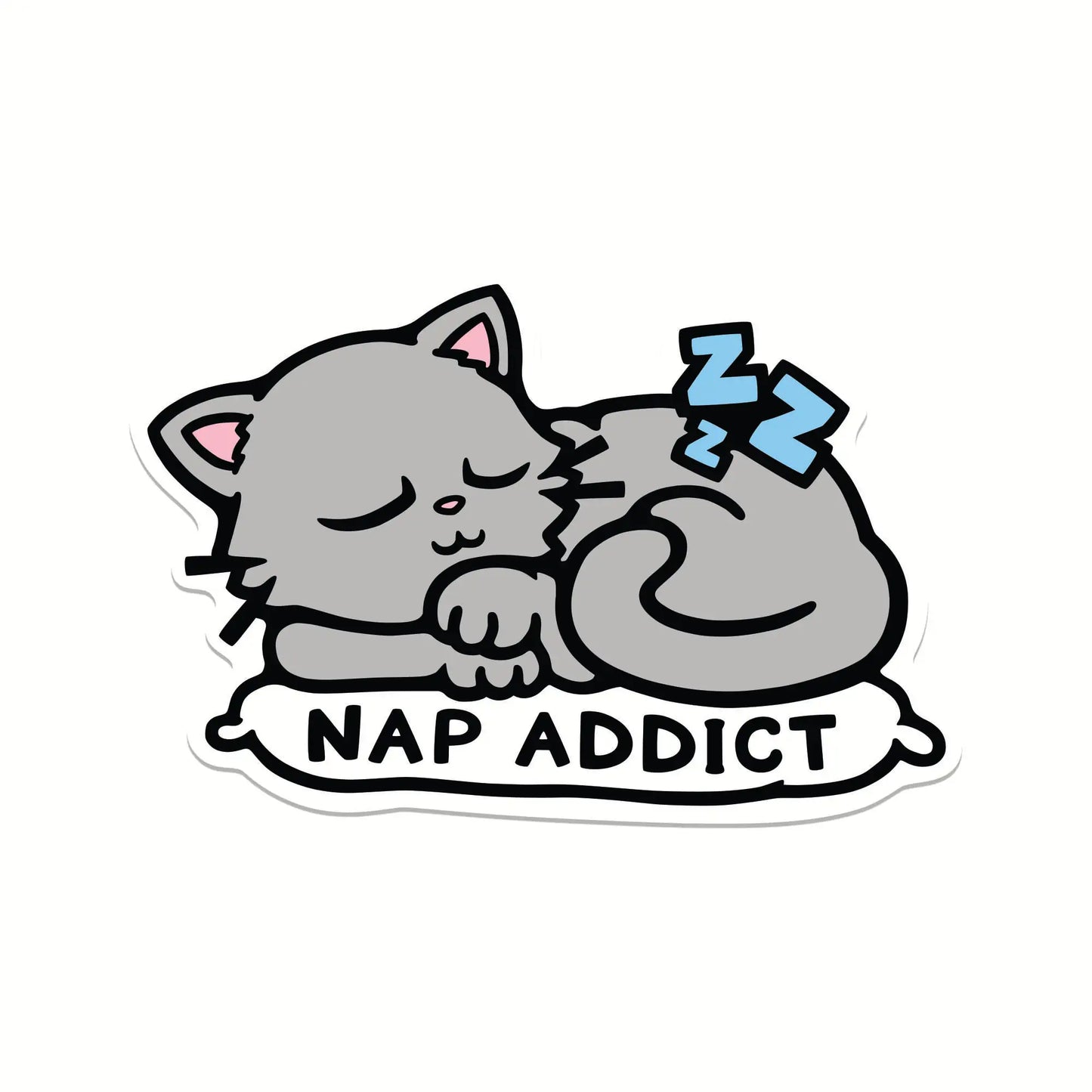 Nap Addict Sticker