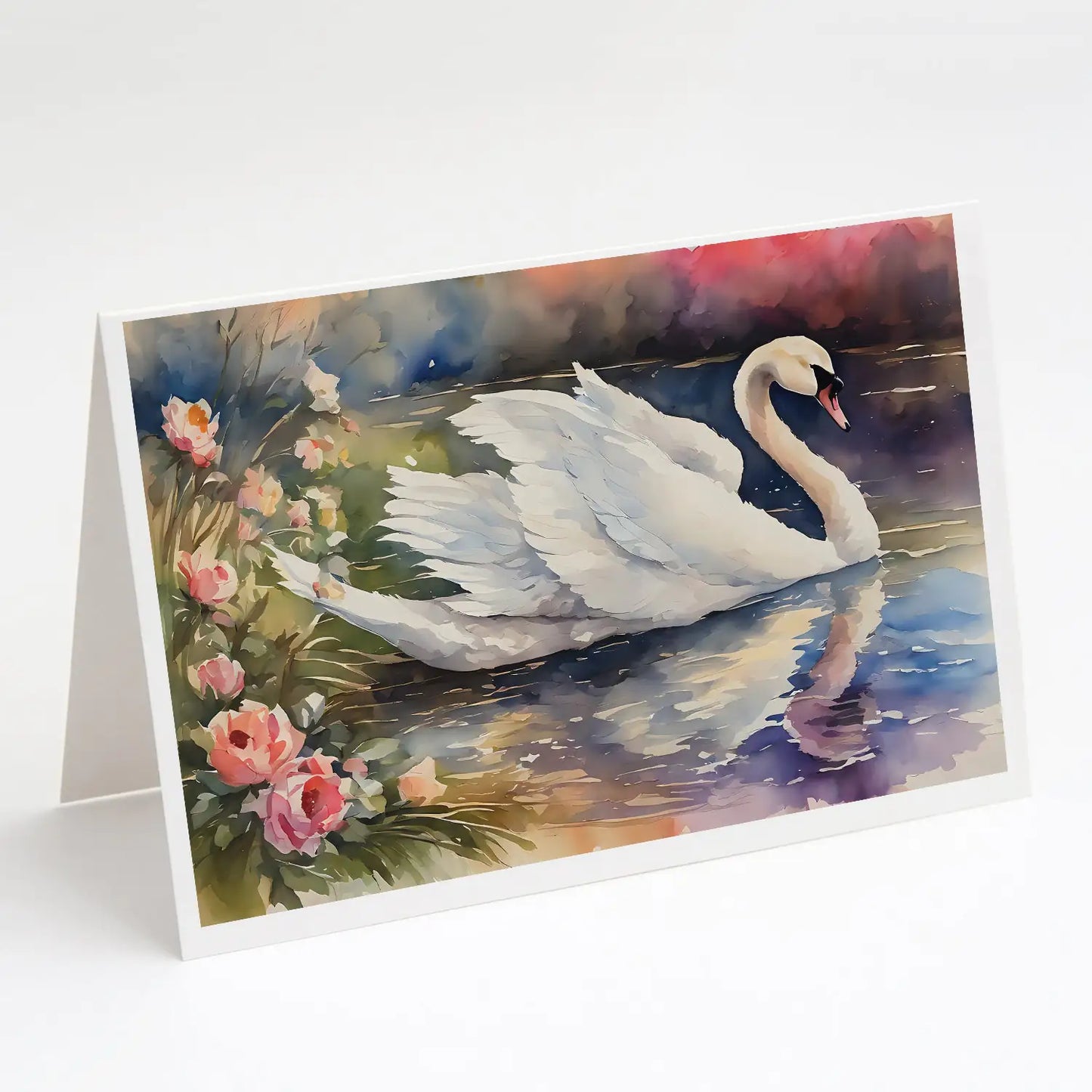 Swan Greeting Cards