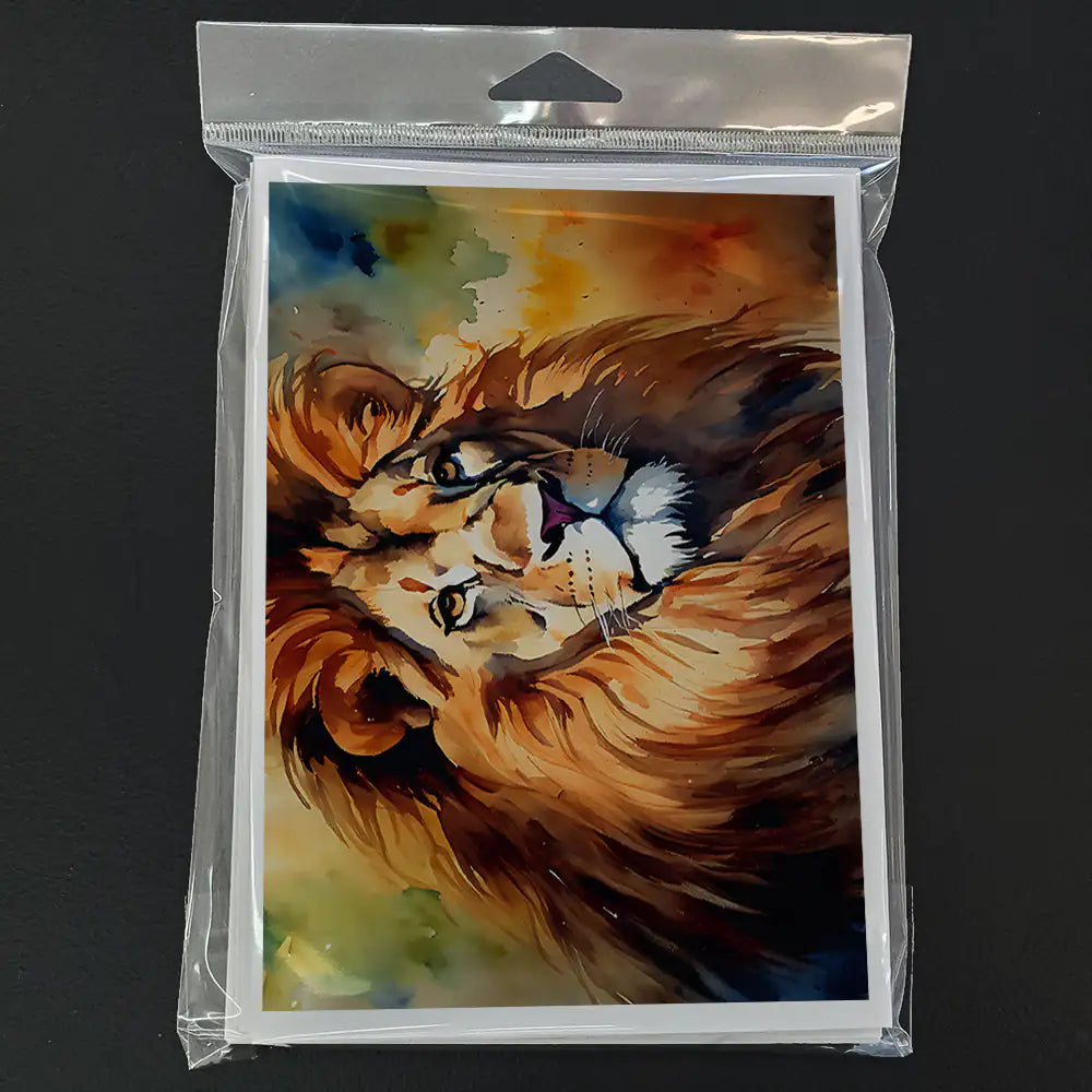 Lion Greeting Cards