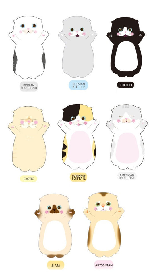 Cute Cat Sticky Notes and Memo Pads