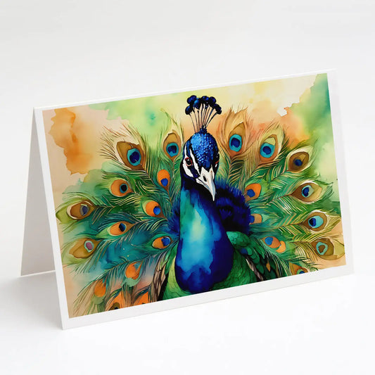 Peacock Greeting Cards