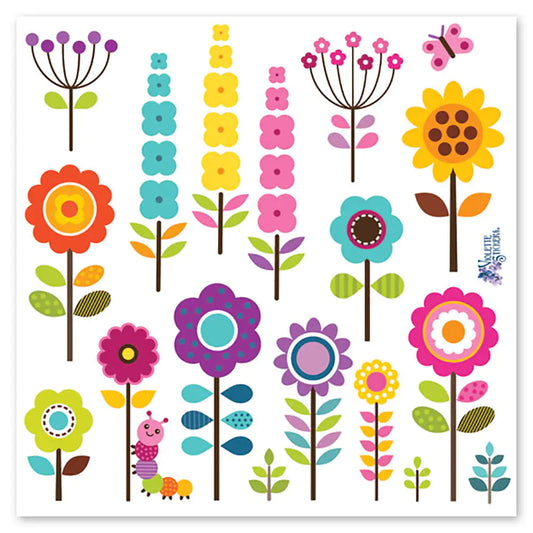 Cheery Flower Stickers