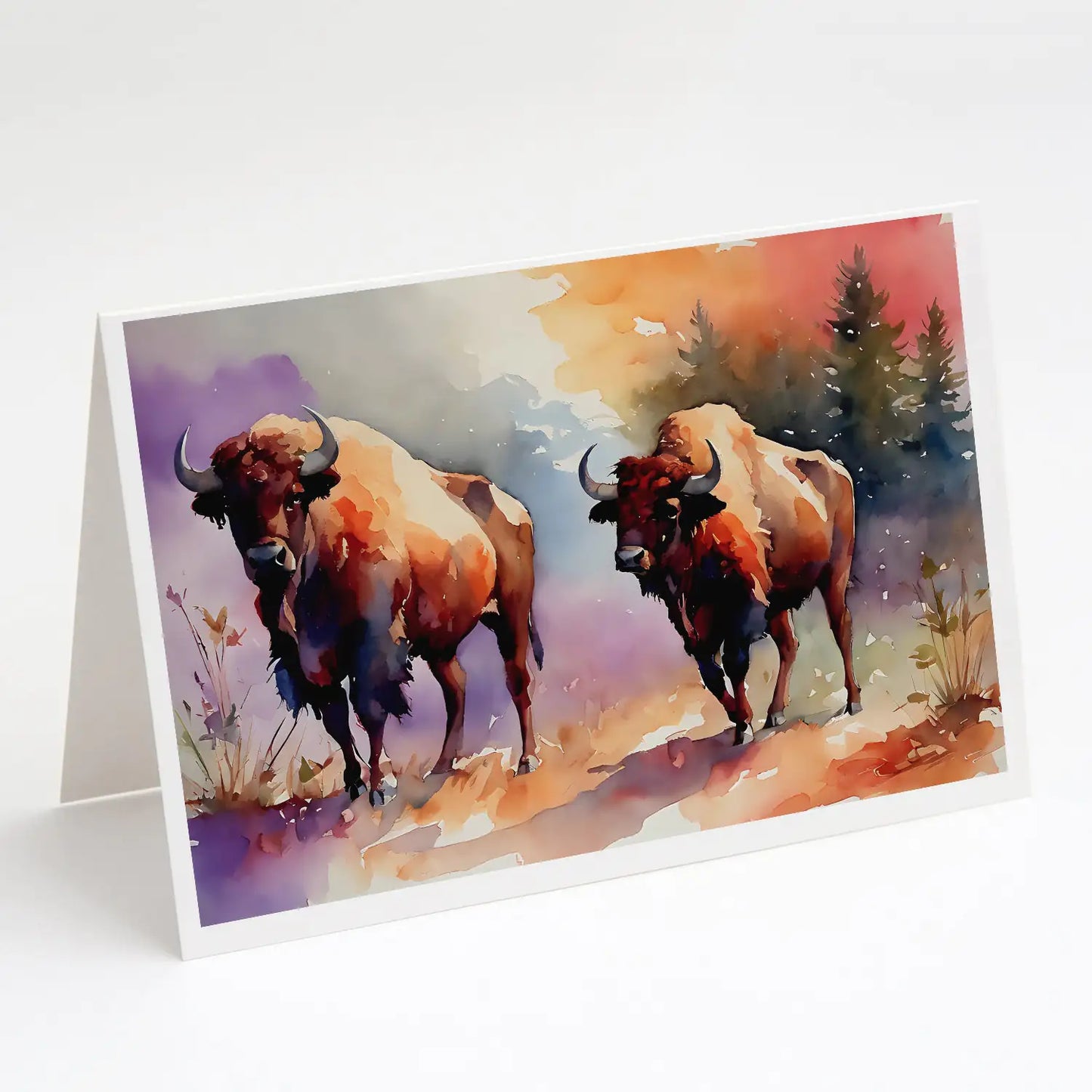 Buffalo Greeting Cards