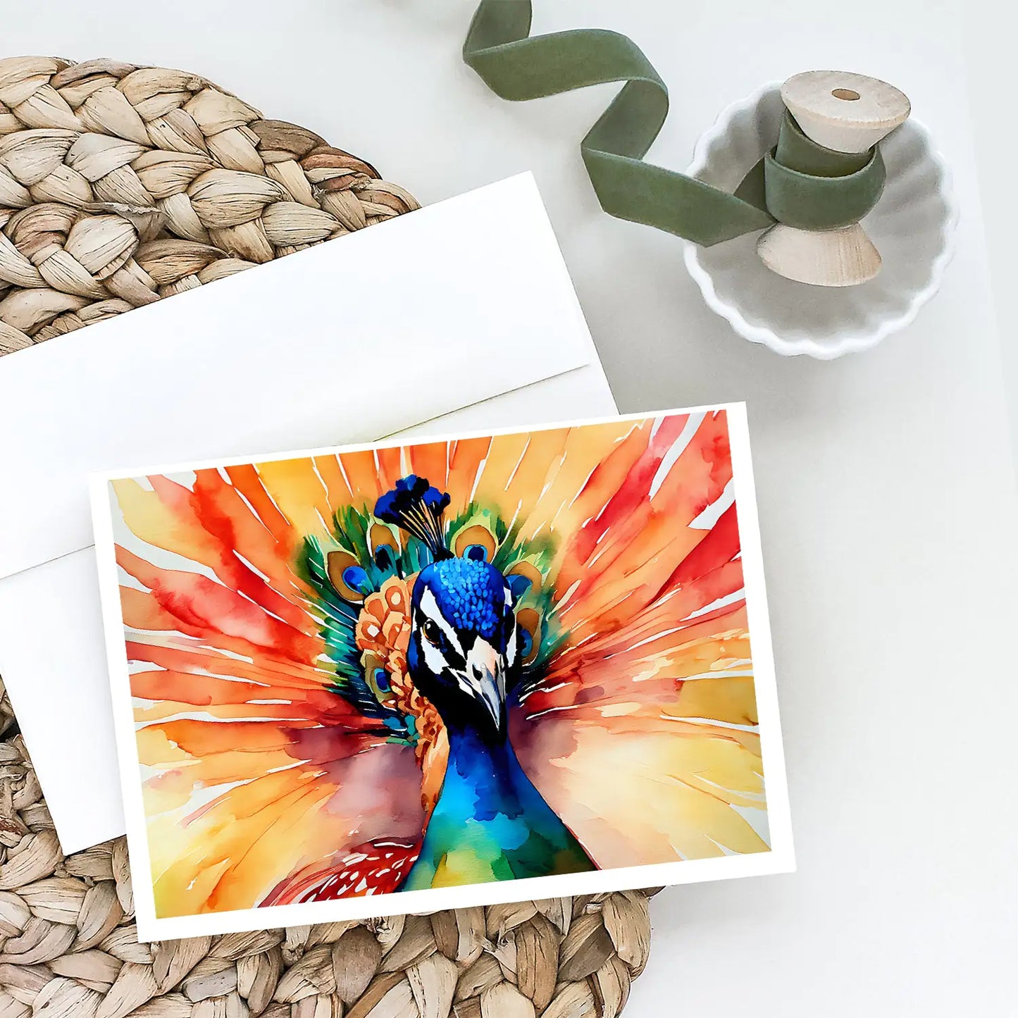 Peacock Greeting Cards