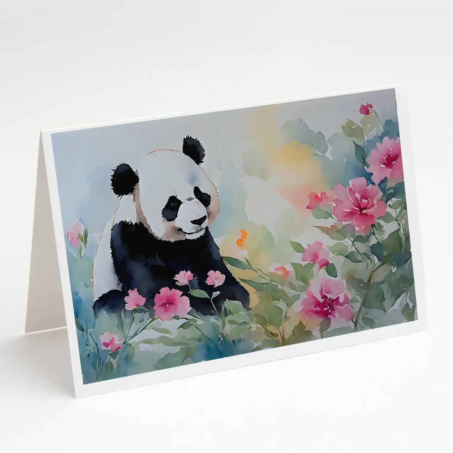 Panda Greeting Cards Pack of 8