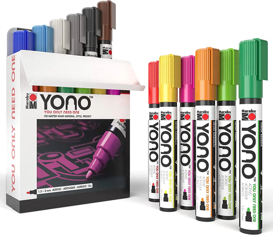 Marabu YONO Markers 12-Pack