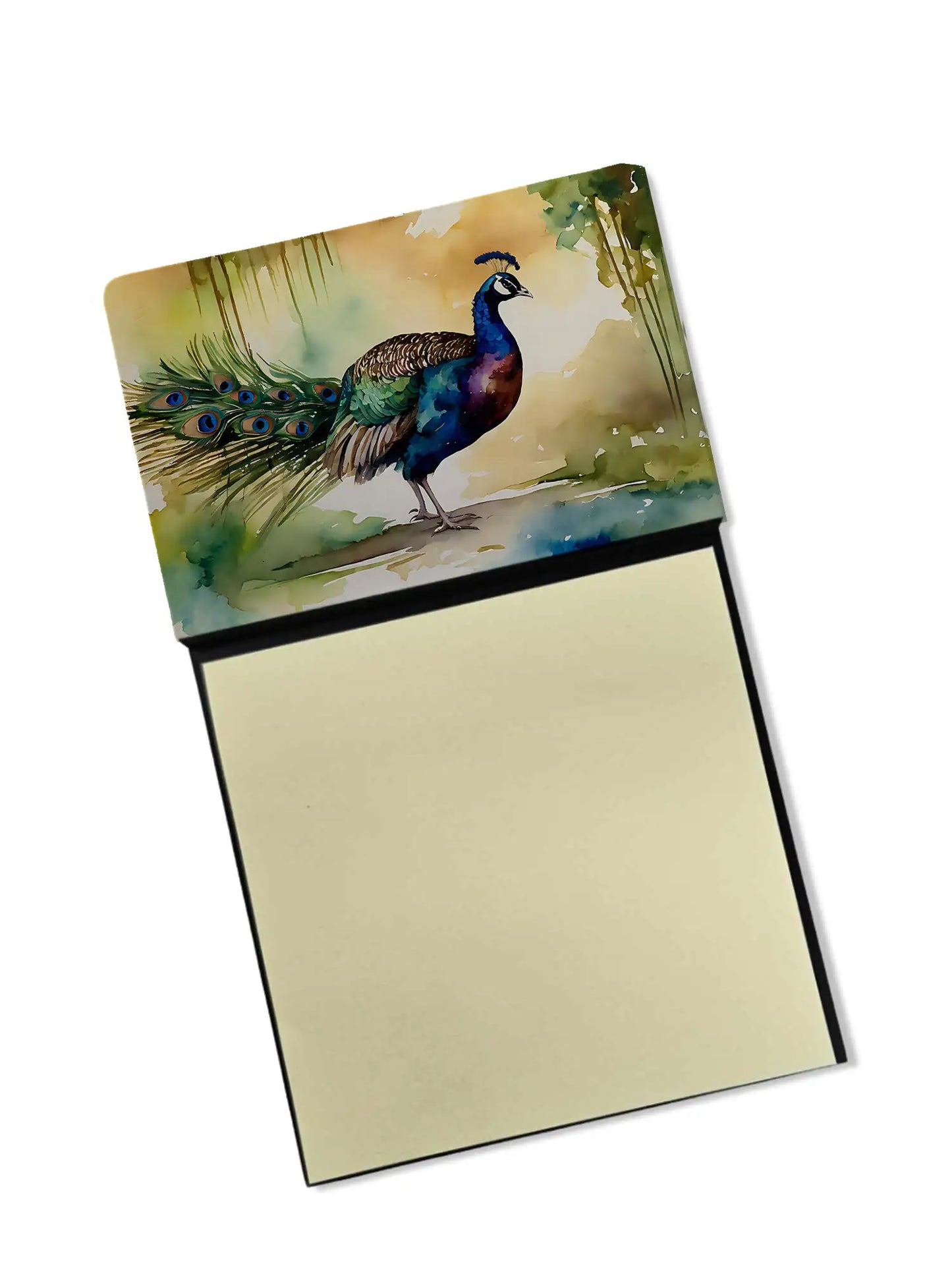 Peacock Sticky Note Holder