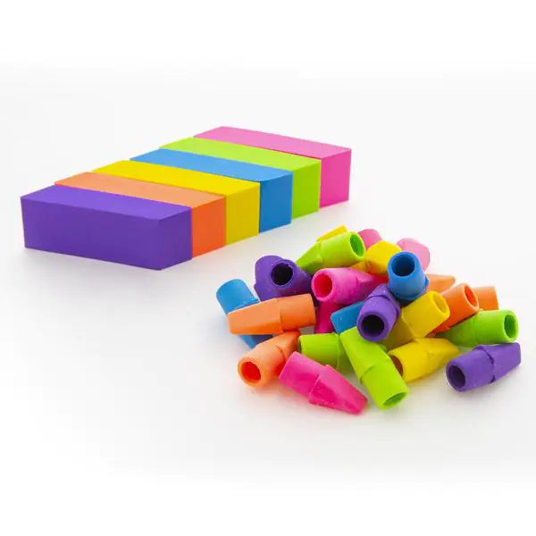 Neon Eraser Sets ( 15/Pack)