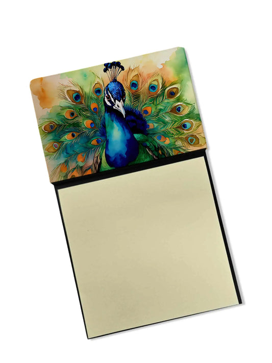 Peacock Sticky Note Holder