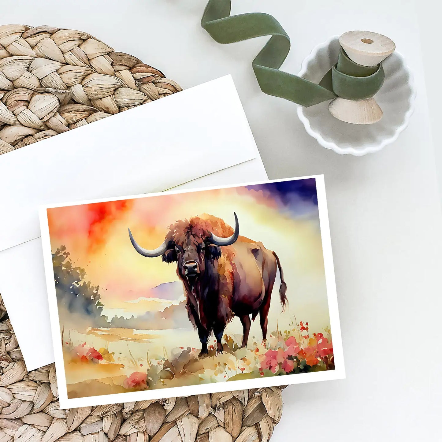 Buffalo Greeting Cards