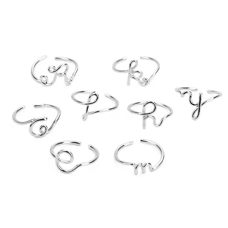 Personalized  Initial Rings