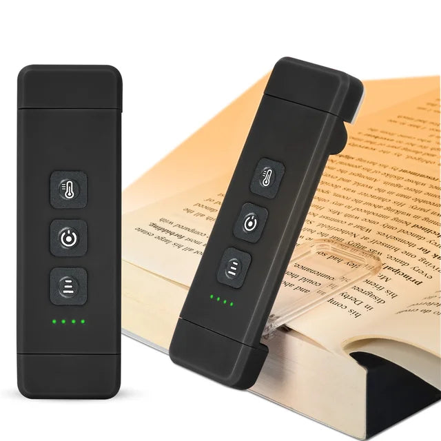 Clip-on Bookmark Book Light With Timer