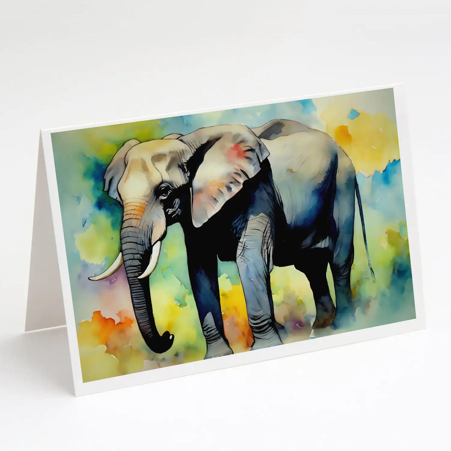 Elephant Greeting Cards Pack of 8