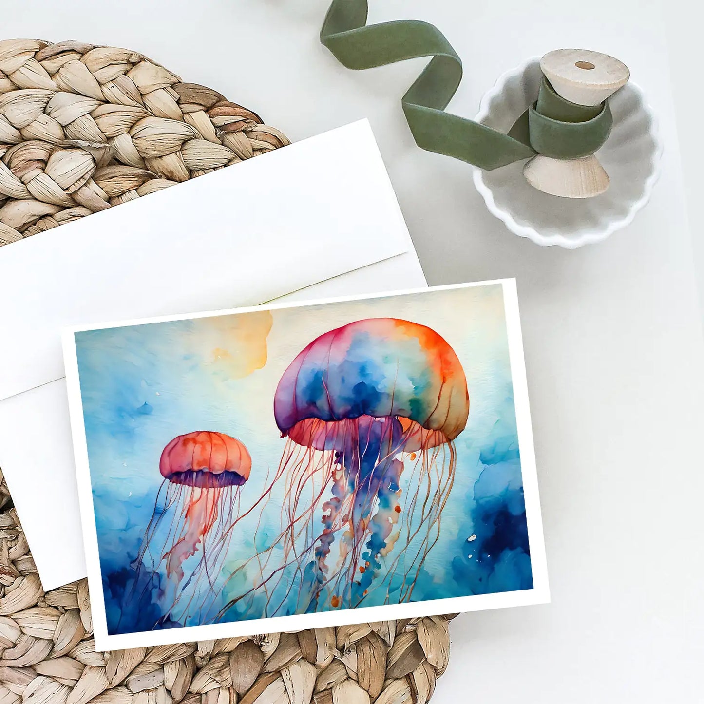 Jellyfish Greeting Cards