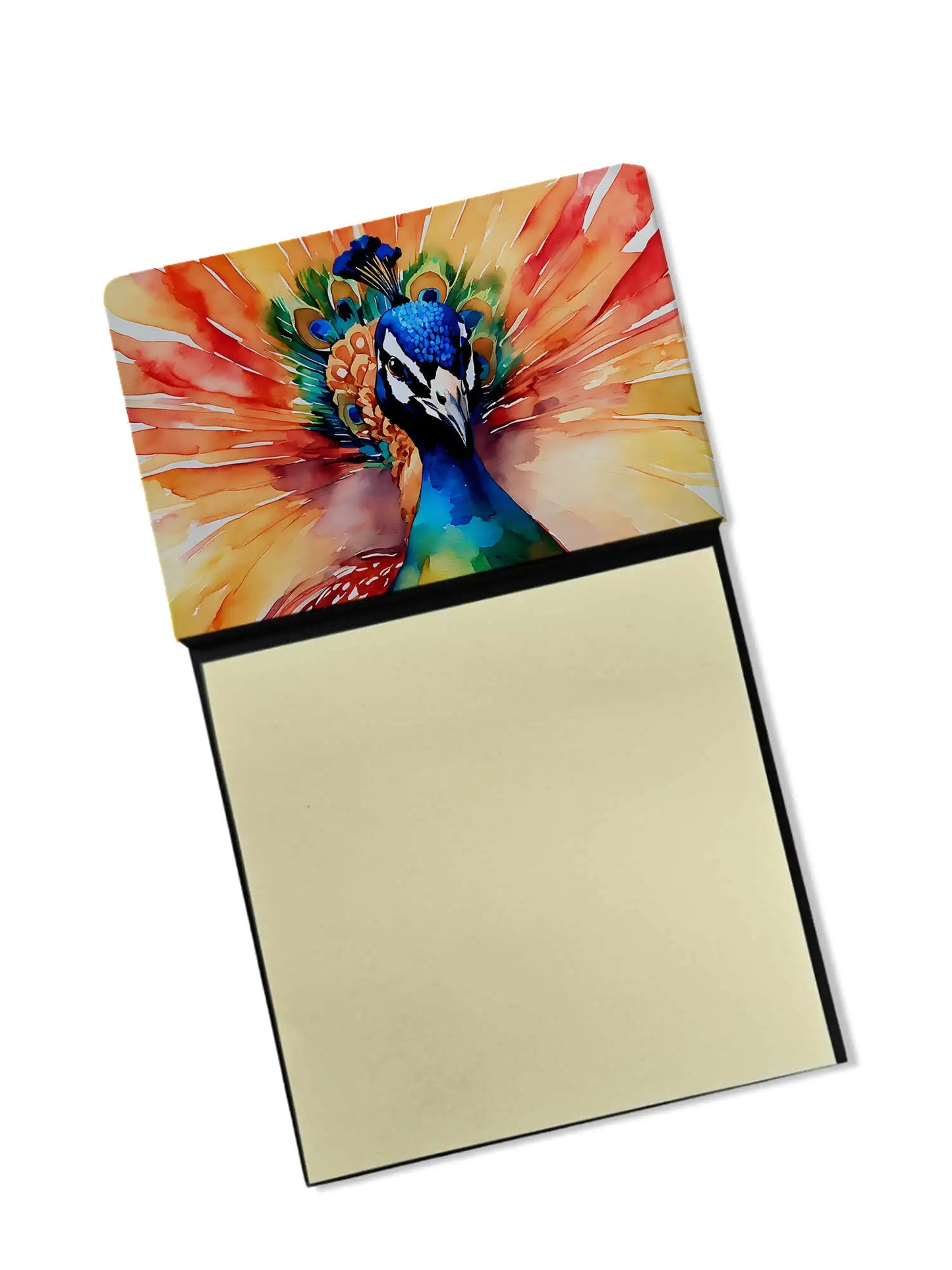 Peacock Sticky Note Holder