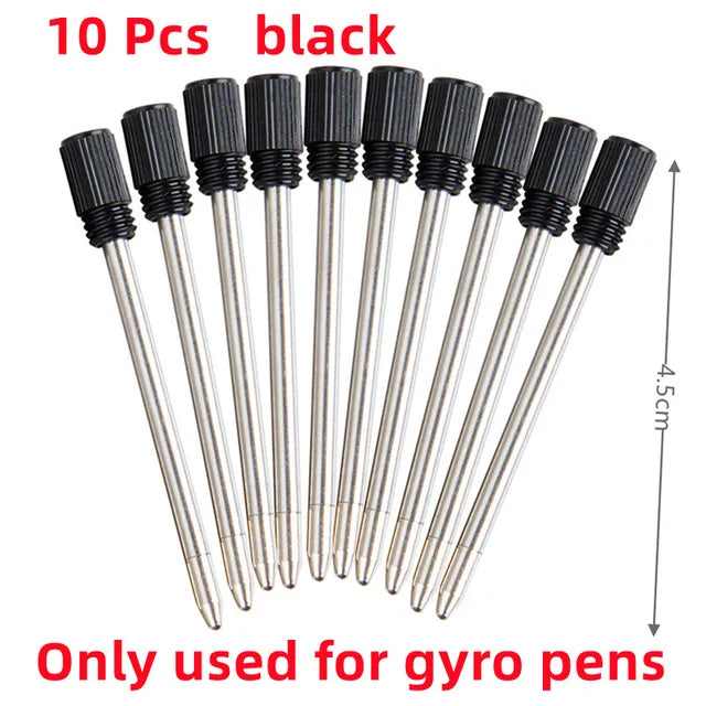 Decompression Finger Rotate Luminous Gyro Pens