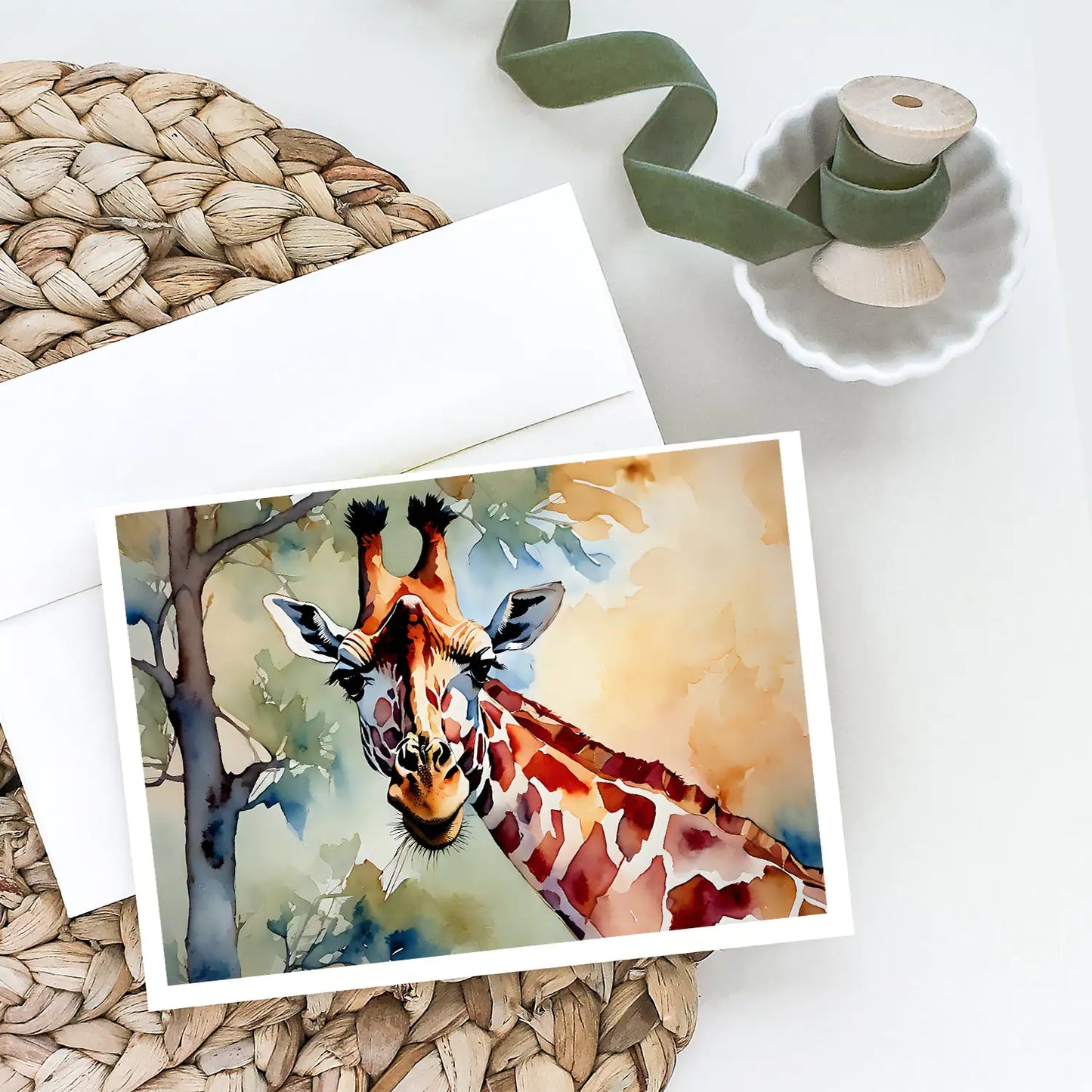 Giraffe Greeting Cards