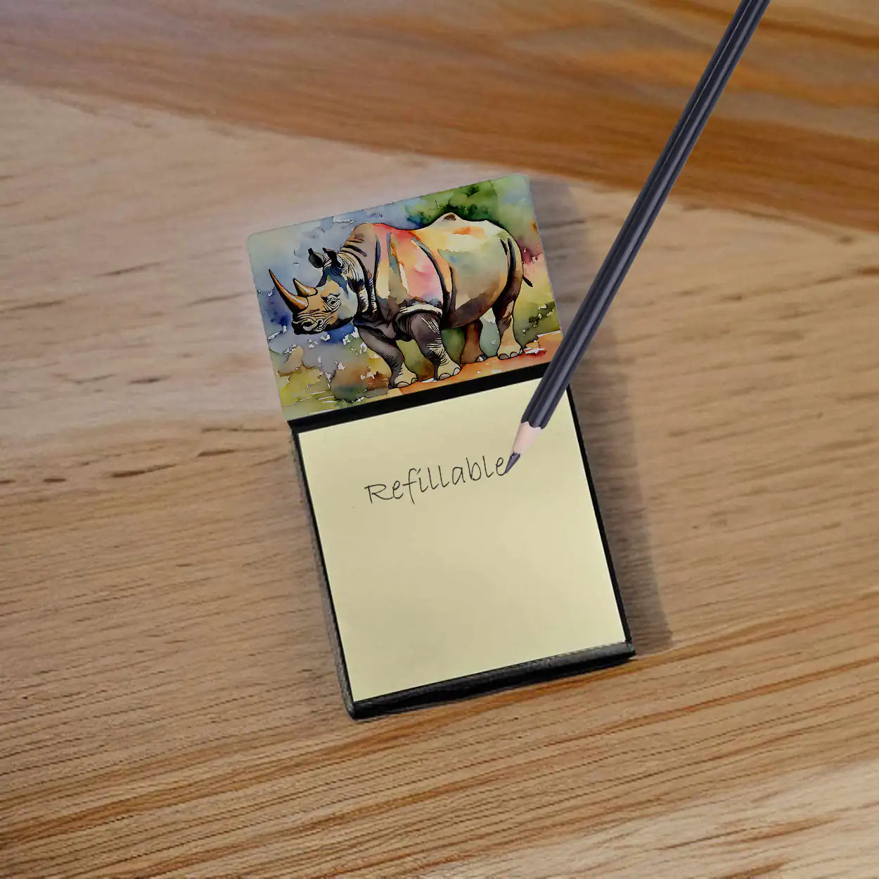 Rhinoceros Sticky Note Holder