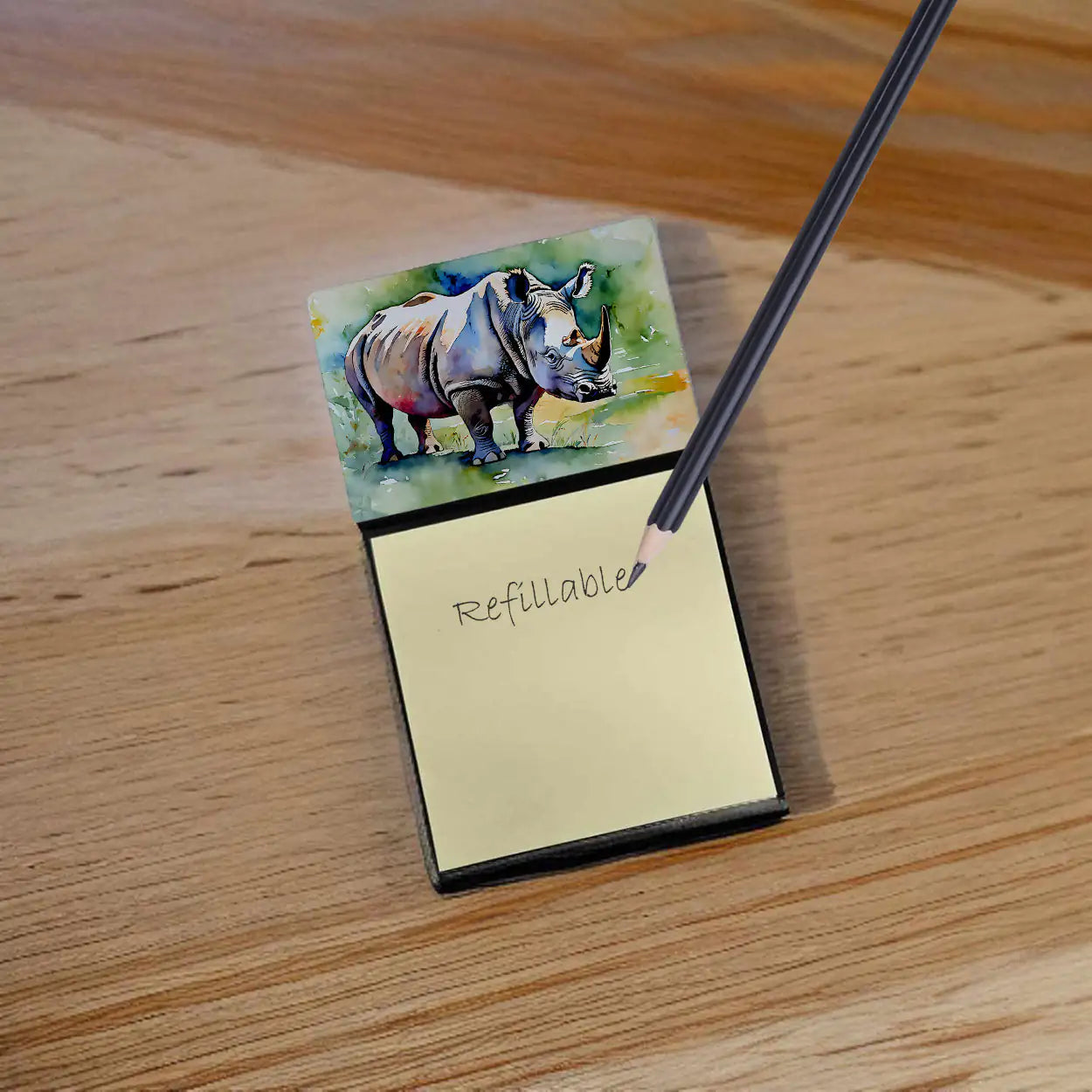 Rhinoceros Sticky Note Holder