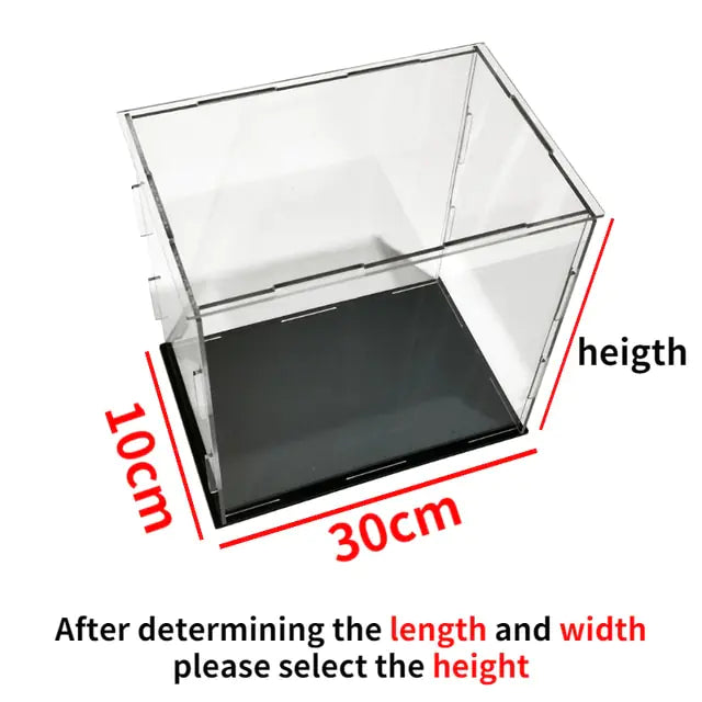 Clear Acrylic Display Case Countertop Box