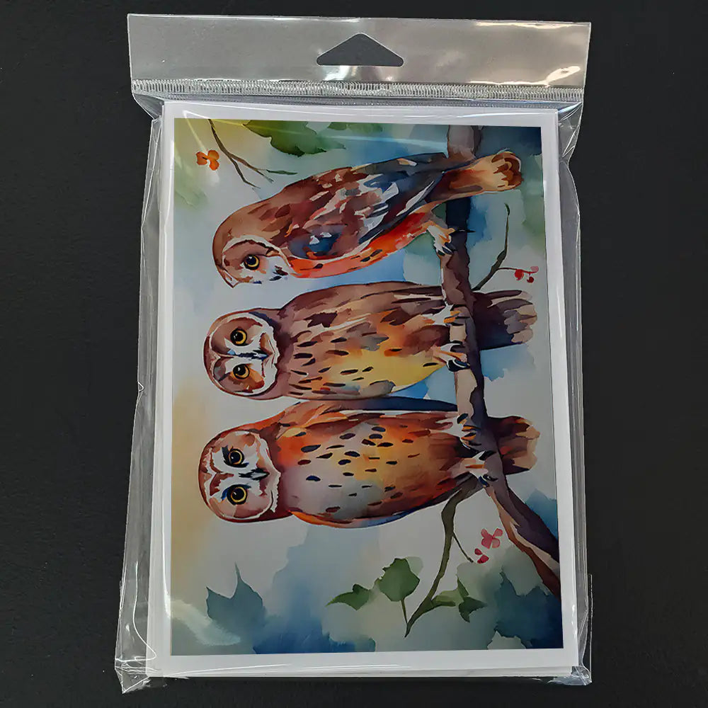 Owls Greeting Cards