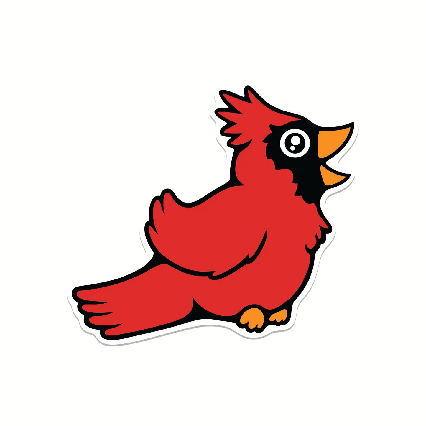 Cardinal Sticker