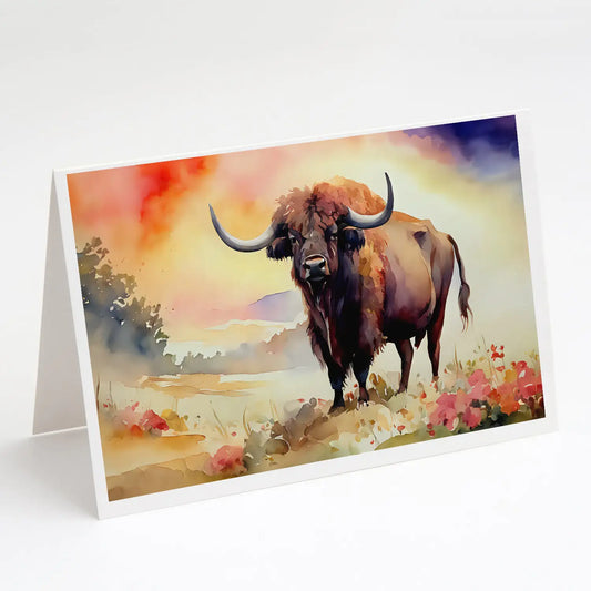 Buffalo Greeting Cards