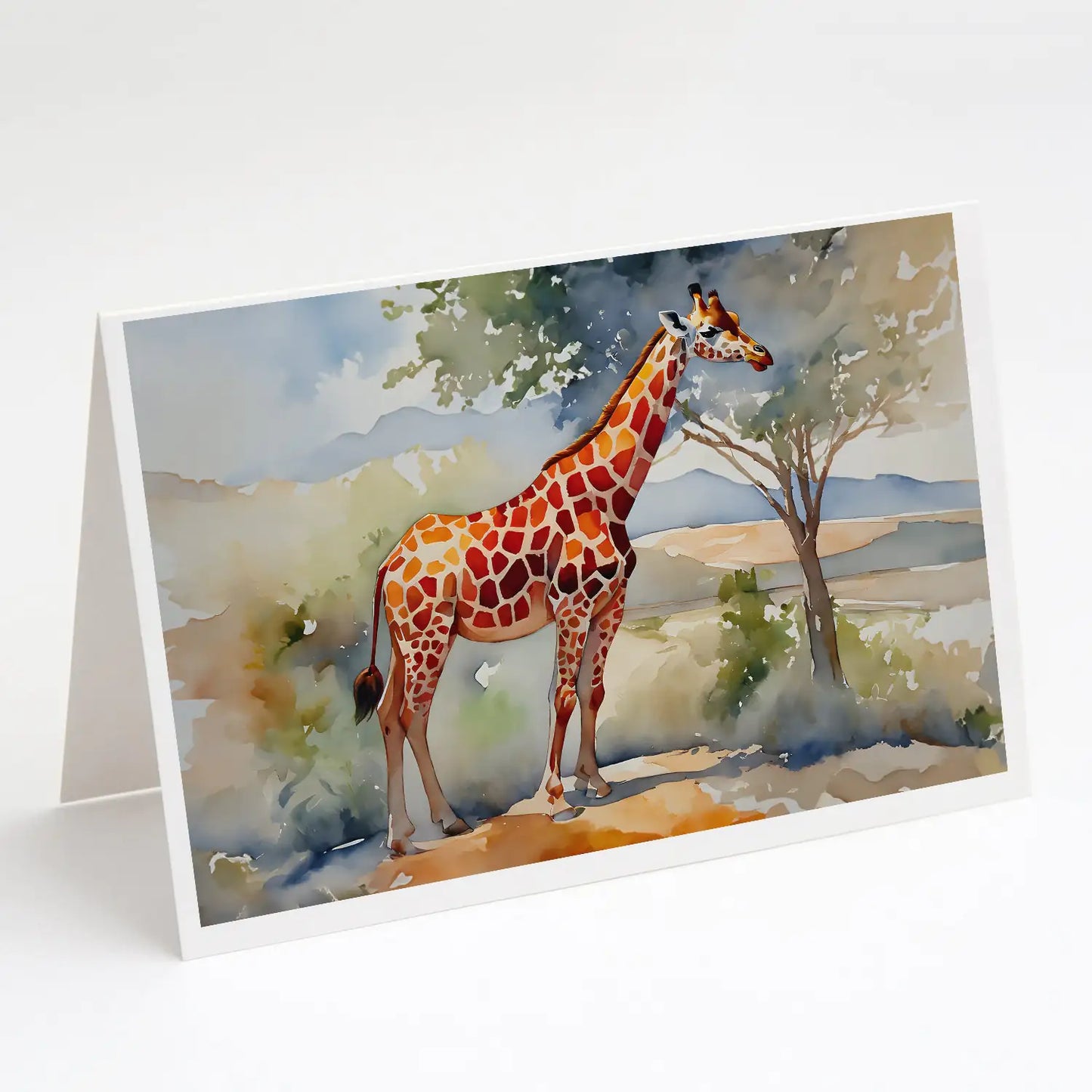 Giraffe Greeting Cards