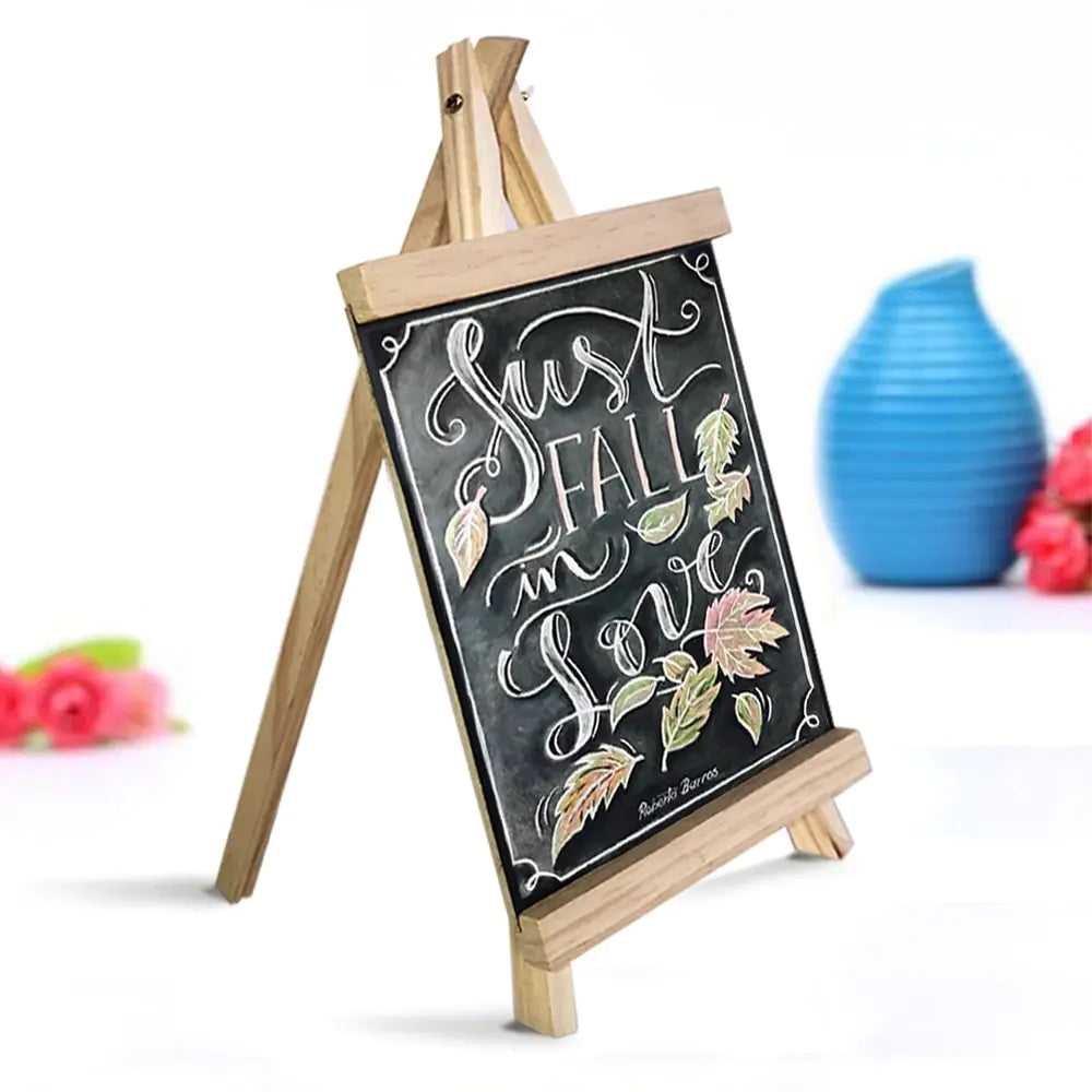 Mini Blackboard with Wood Frame