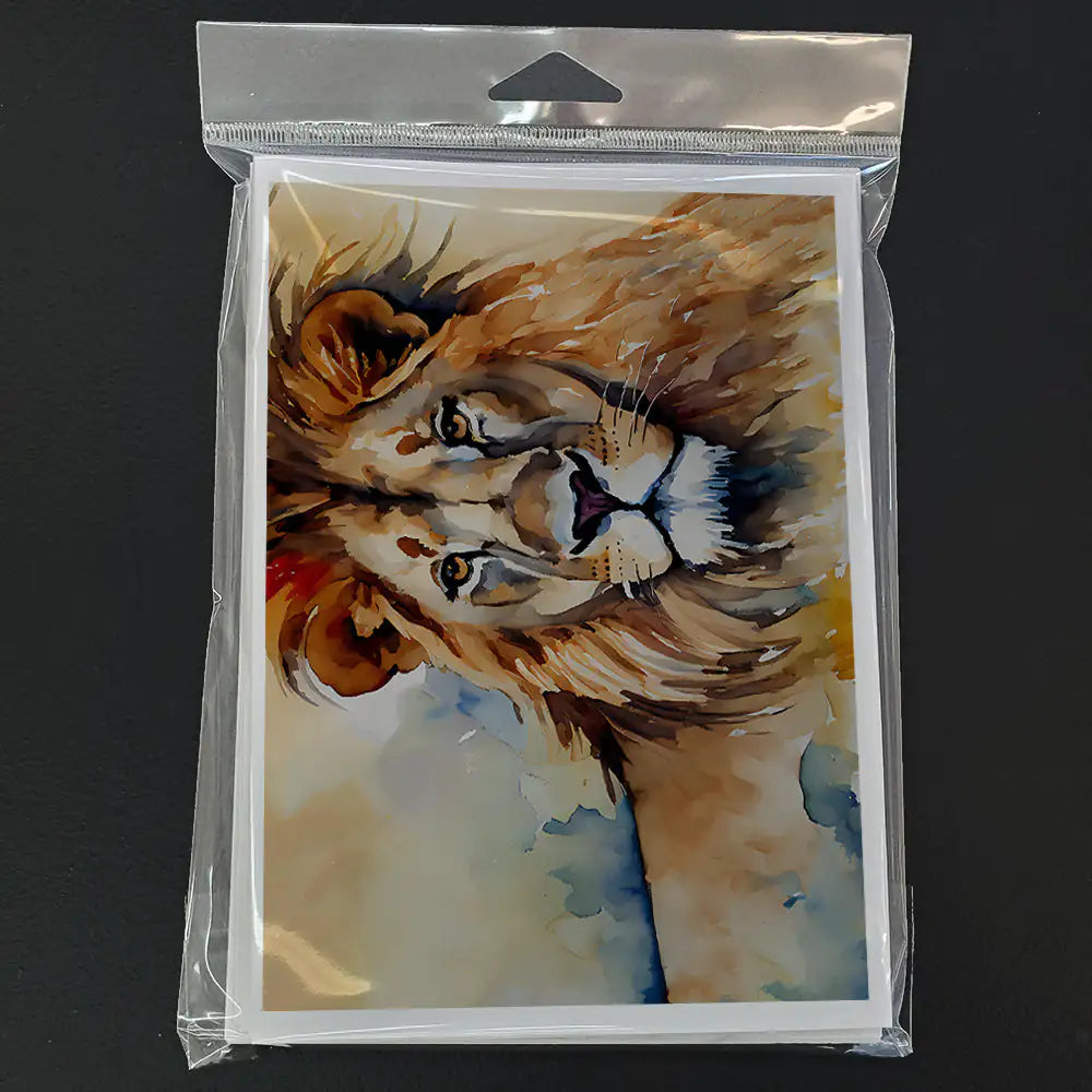 Lion Greeting Cards