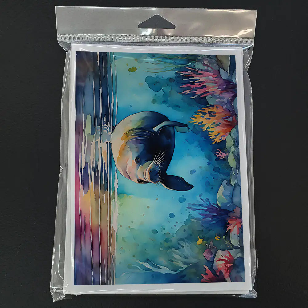 Manatee Greeting Cards